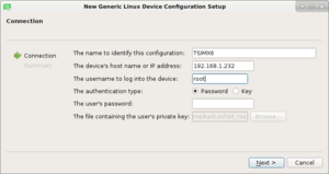 Qt Device Configuration