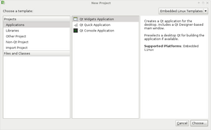 Qt Widgets App