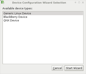 Qt Device Configuration